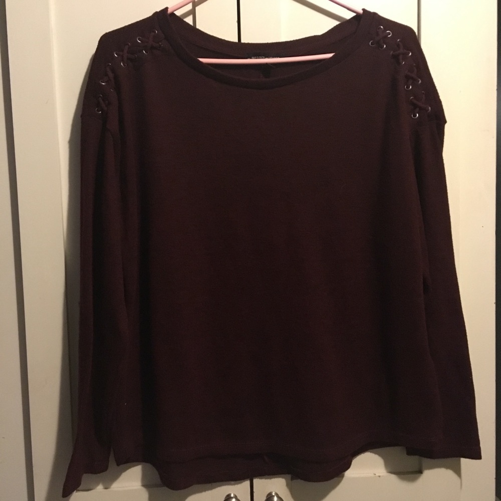 Red Long Sleeve Shirt